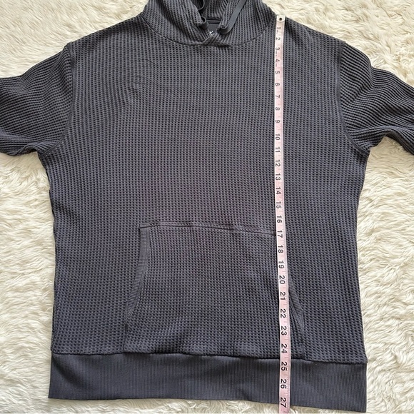 Feat Clothing Mens TreeCell Waffle Hoodie Long Sleeve Gray L - Picture 11 of 12